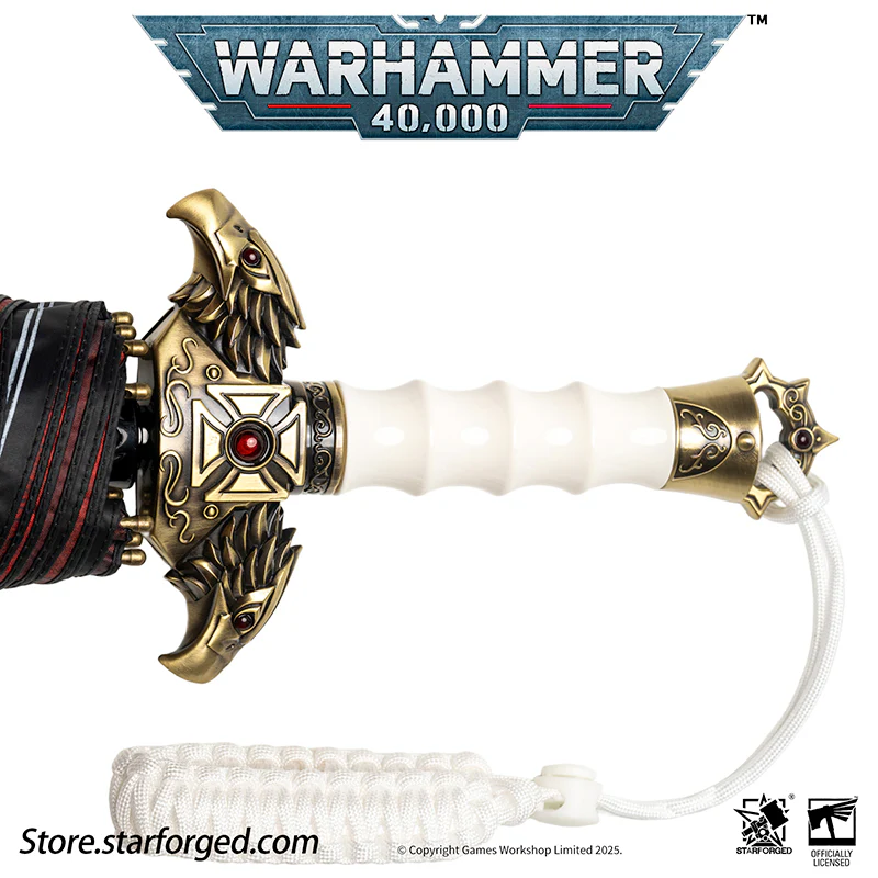 Starforged Warhammer 40K Adeptus Custodes Misericordia Umbrella Men's Accessories Birthday Gift Other - Image 13