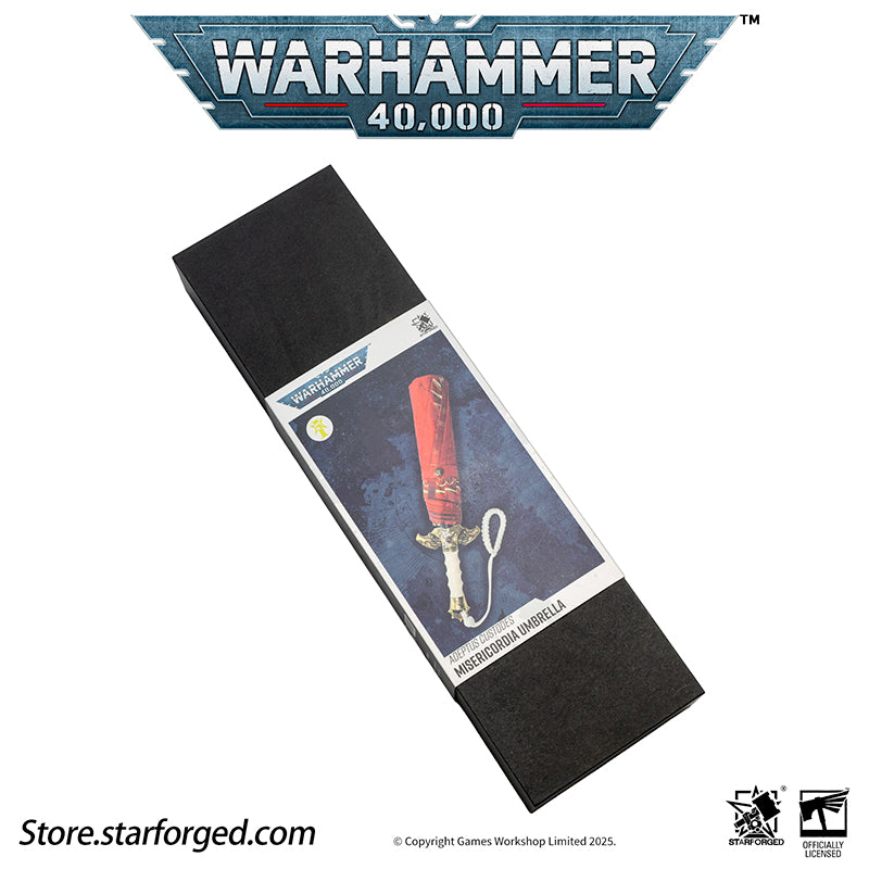 Starforged Warhammer 40K Adeptus Custodes Misericordia Umbrella Men's Accessories Birthday Gift Other - Image 18
