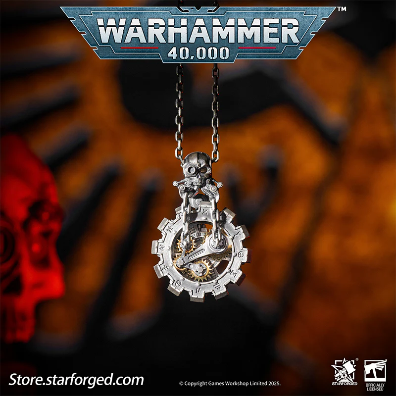 Starforged Warhammer 40K Adeptus Mechanicus Belisarius Cawl Wax Seal Set Men's Jewelry Accessories - Image 10