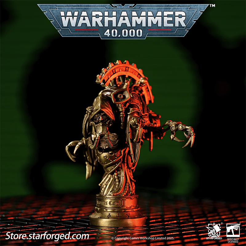 Starforged Warhammer 40K Adeptus Mechanicus Belisarius Cawl Wax Seal Set Men's Jewelry Accessories - Image 13