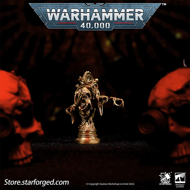 Starforged Warhammer 40K Adeptus Mechanicus Belisarius Cawl Wax Seal Set Men's Jewelry Accessories - Image 14