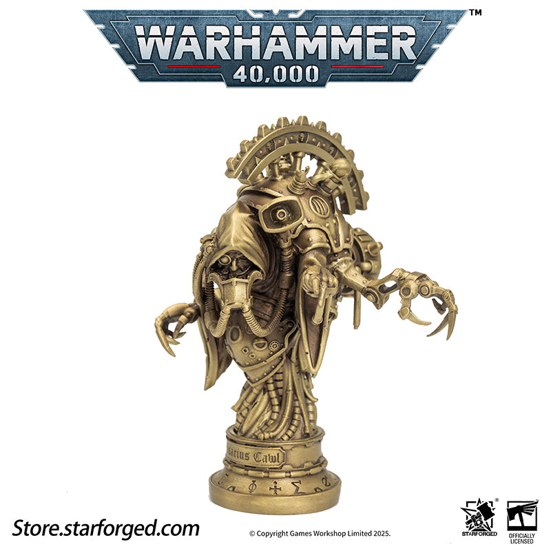 Starforged Warhammer 40K Adeptus Mechanicus Belisarius Cawl Wax Seal Set Men's Jewelry Accessories - Image 16