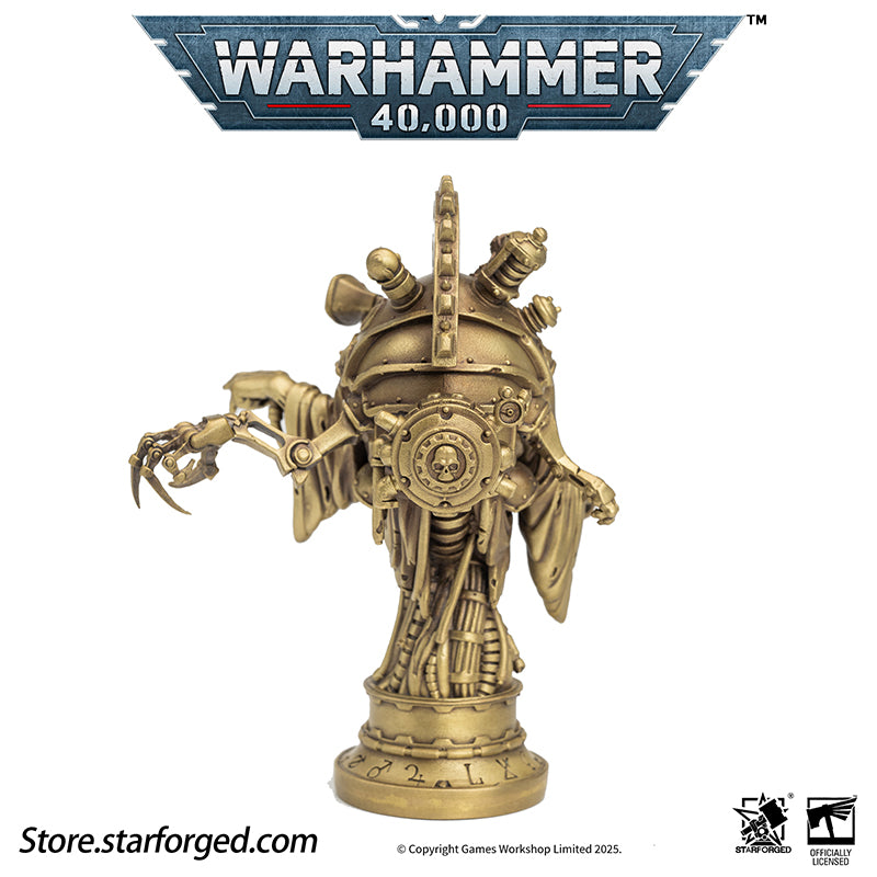 Starforged Warhammer 40K Adeptus Mechanicus Belisarius Cawl Wax Seal Set Men's Jewelry Accessories - Image 17