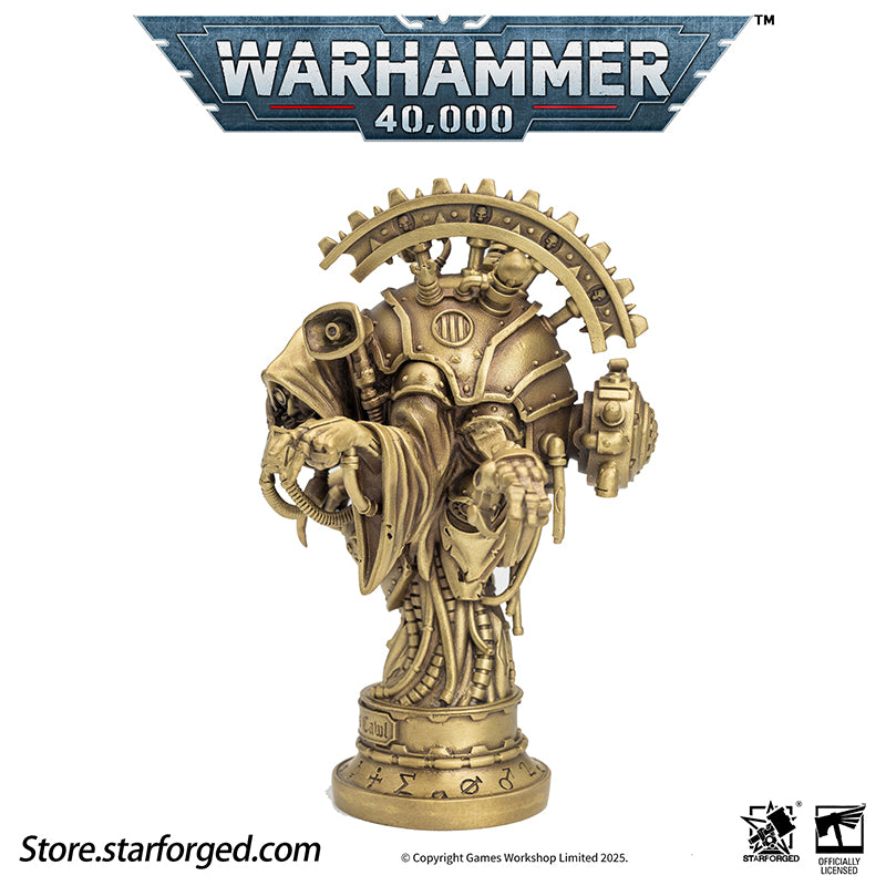 Starforged Warhammer 40K Adeptus Mechanicus Belisarius Cawl Wax Seal Set Men's Jewelry Accessories - Image 18