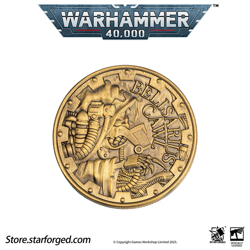 Starforged Warhammer 40K Adeptus Mechanicus Belisarius Cawl Wax Seal Set Men's Jewelry Accessories - Image 21