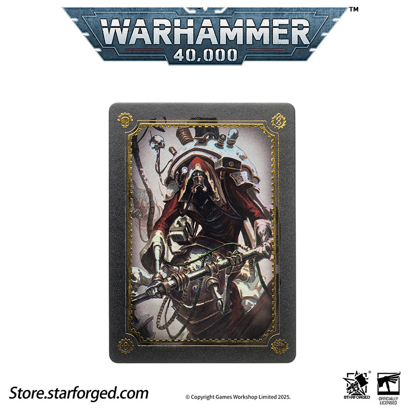 Starforged Warhammer 40K Adeptus Mechanicus Belisarius Cawl Wax Seal Set Men's Jewelry Accessories - Image 23