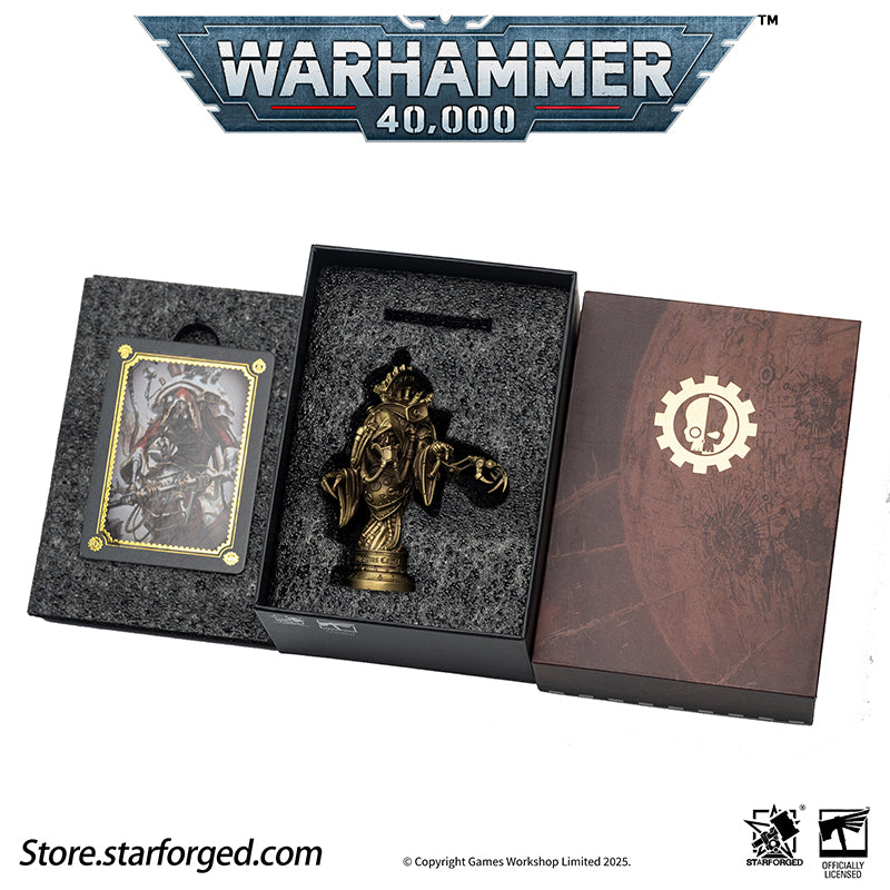 Starforged Warhammer 40K Adeptus Mechanicus Belisarius Cawl Wax Seal Set Men's Jewelry Accessories - Image 25