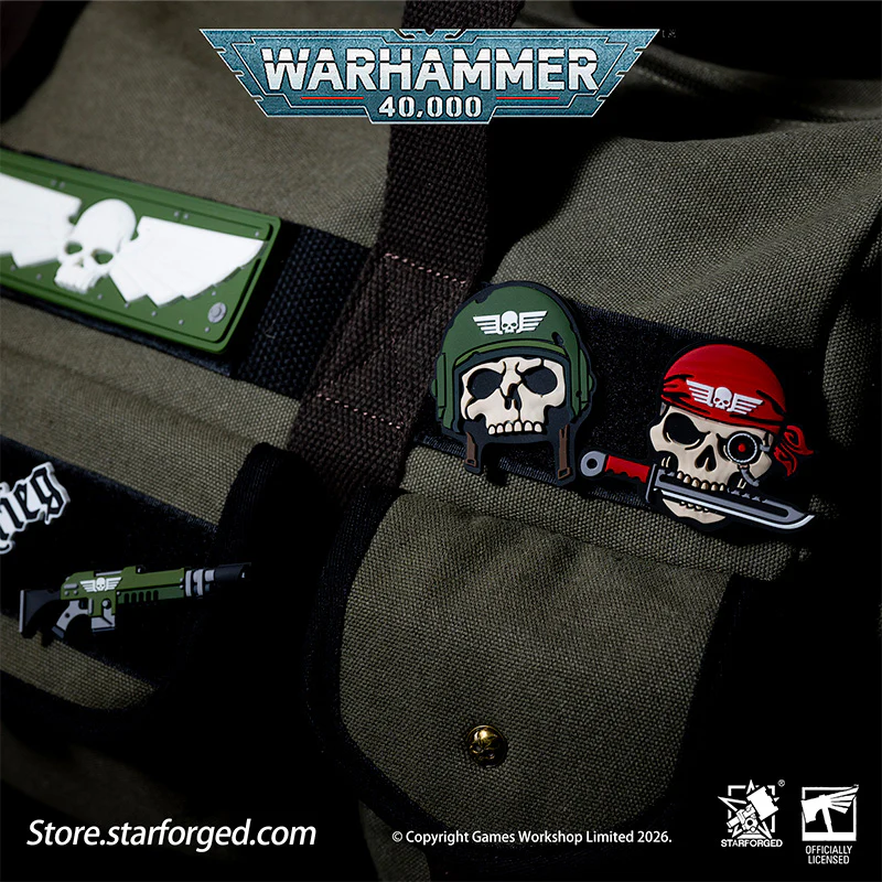 Starforged Warhammer 40K Astra Militarum Patch Collection Warhammer Gifts Fashion Accessories - Image 10