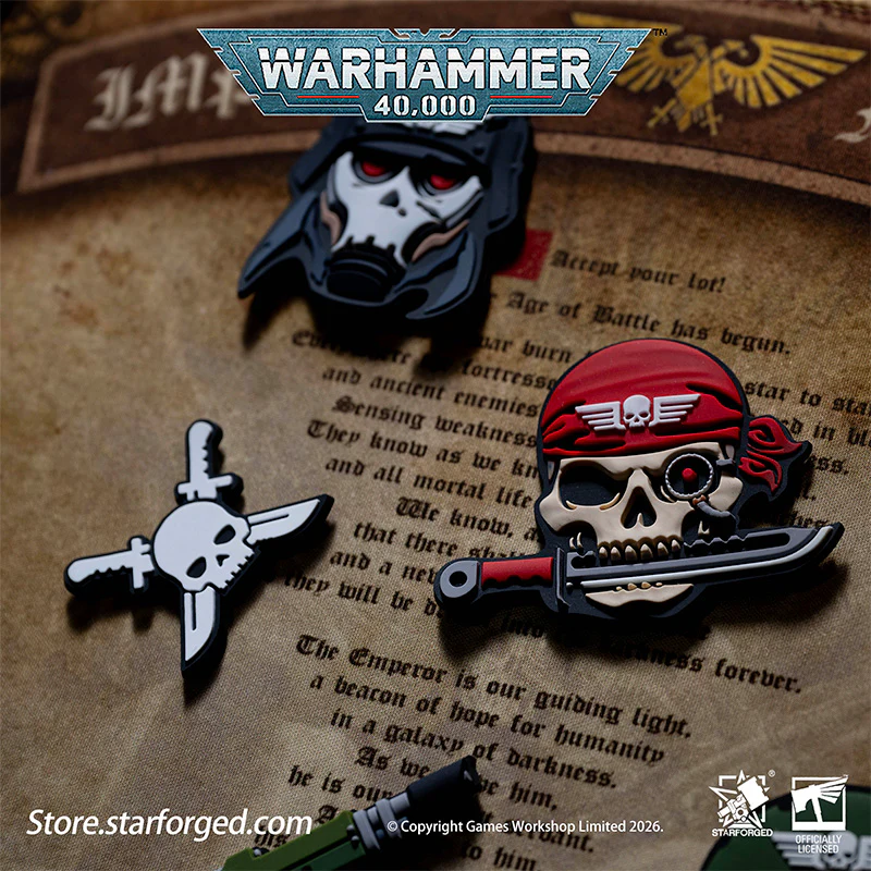 Starforged Warhammer 40K Astra Militarum Patch Collection Warhammer Gifts Fashion Accessories - Image 6