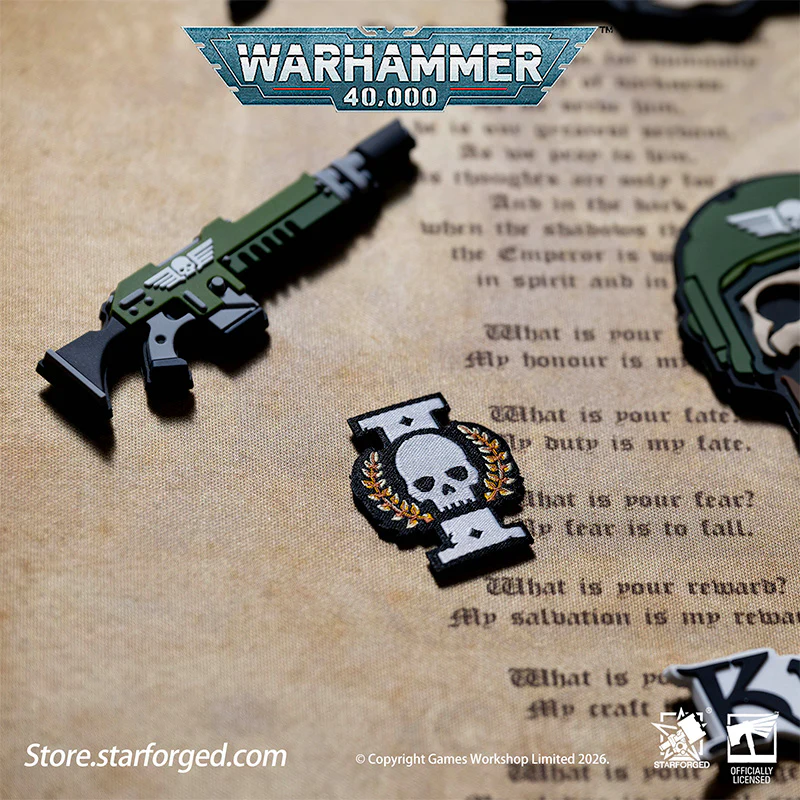 Starforged Warhammer 40K Astra Militarum Patch Collection Warhammer Gifts Fashion Accessories - Image 7