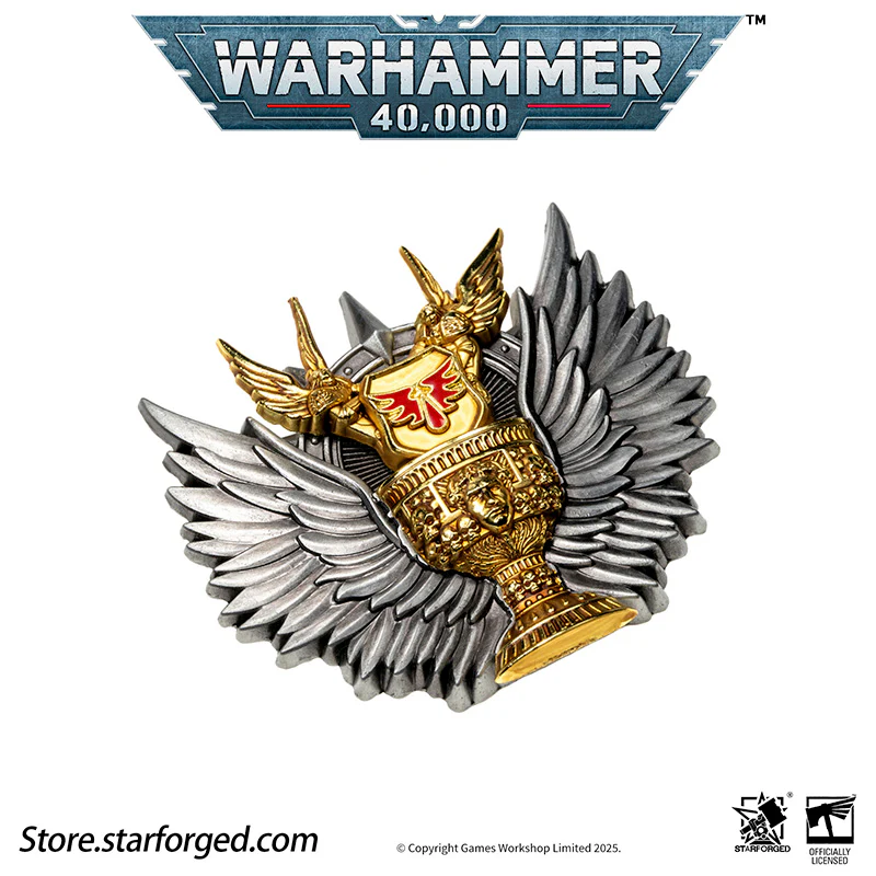 Starforged Warhammer 40K Blood Angels Pin Sanguinius Blood Blessing Seal Badge - Image 11
