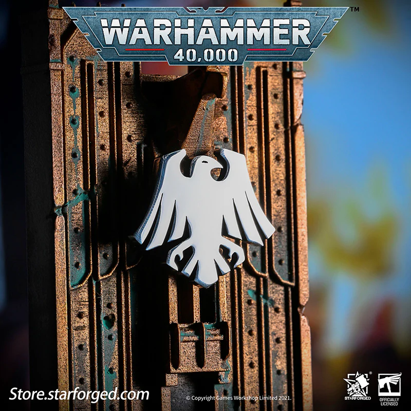 Starforged Warhammer 40K Brooch Raven Guard Chapter Icon Pin Badge Stainless Steel Peripheral Accessories - Image 3