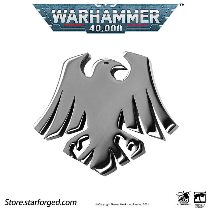 Starforged Warhammer 40K Brooch Raven Guard Chapter Icon Pin Badge Stainless Steel Peripheral Accessories - Image 8