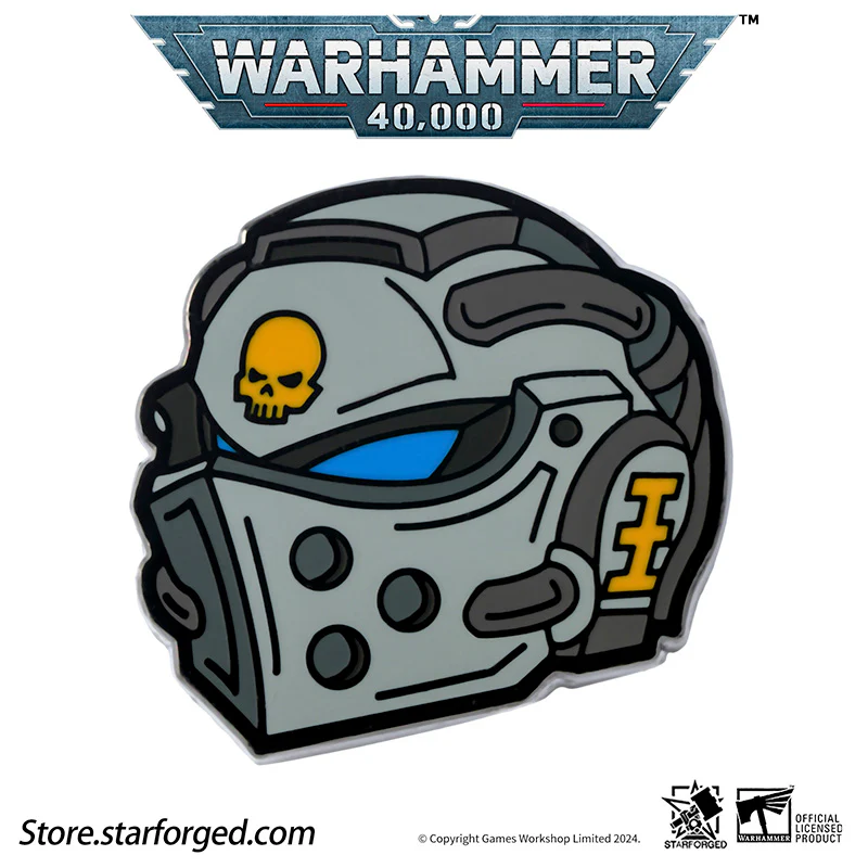 Starforged Warhammer 40K Brooch Space Marines Pin Badge Refrigerator Magnet Men's Metal Chapter Badge - Image 12