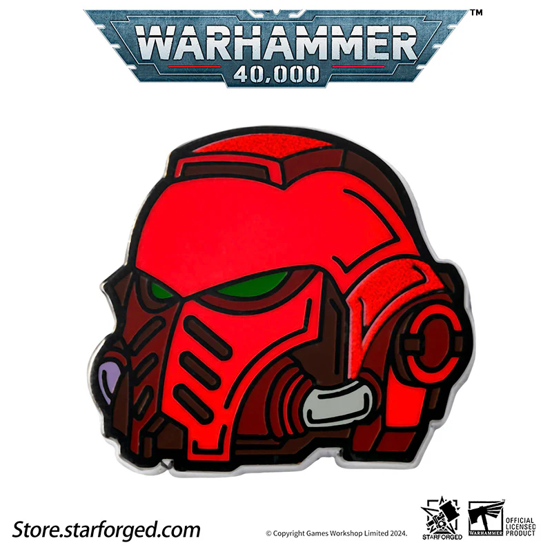 Starforged Warhammer 40K Brooch Space Marines Pin Badge Refrigerator Magnet Men's Metal Chapter Badge - Image 13