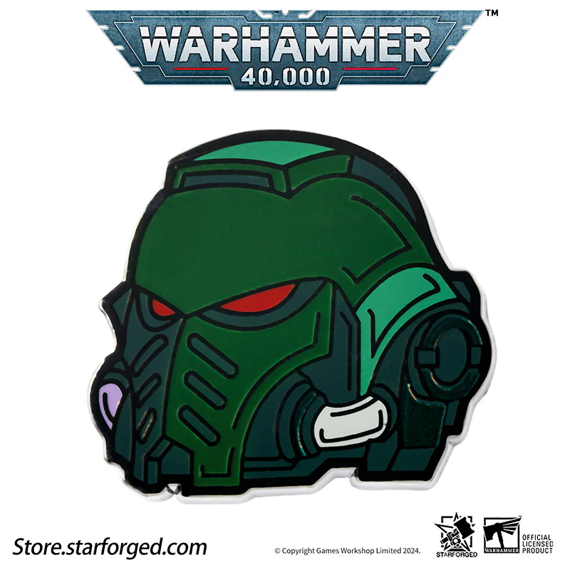 Starforged Warhammer 40K Brooch Space Marines Pin Badge Refrigerator Magnet Men's Metal Chapter Badge - Image 14
