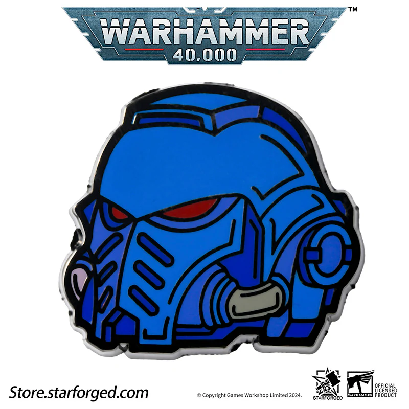 Starforged Warhammer 40K Brooch Space Marines Pin Badge Refrigerator Magnet Men's Metal Chapter Badge - Image 15
