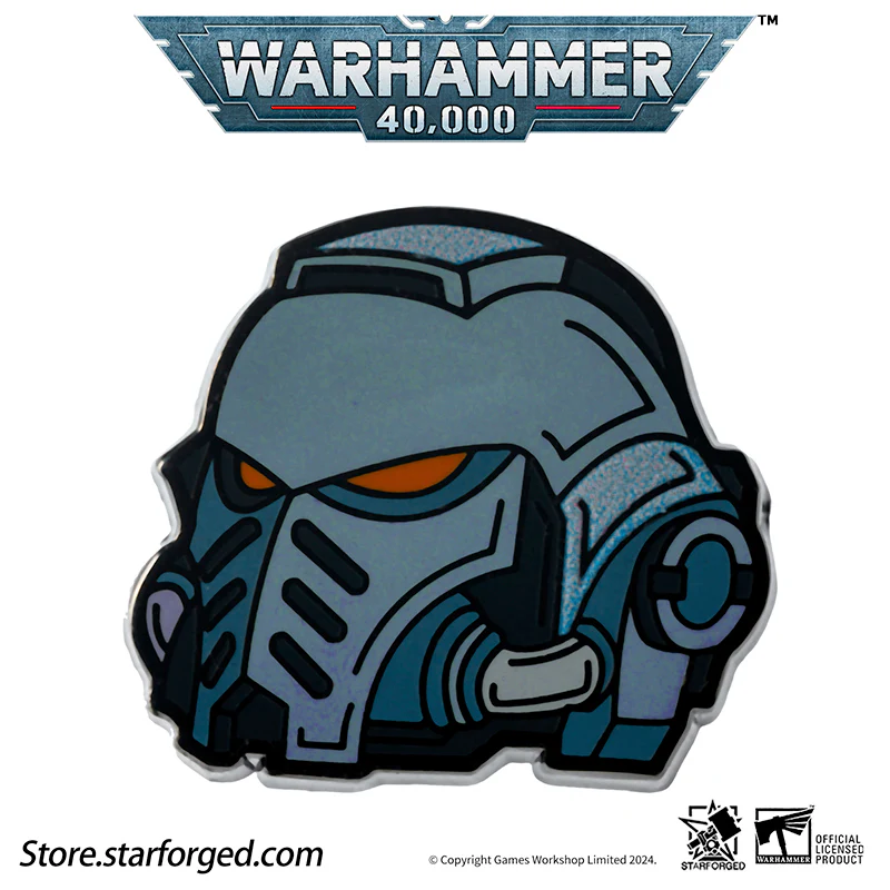 Starforged Warhammer 40K Brooch Space Marines Pin Badge Refrigerator Magnet Men's Metal Chapter Badge - Image 8