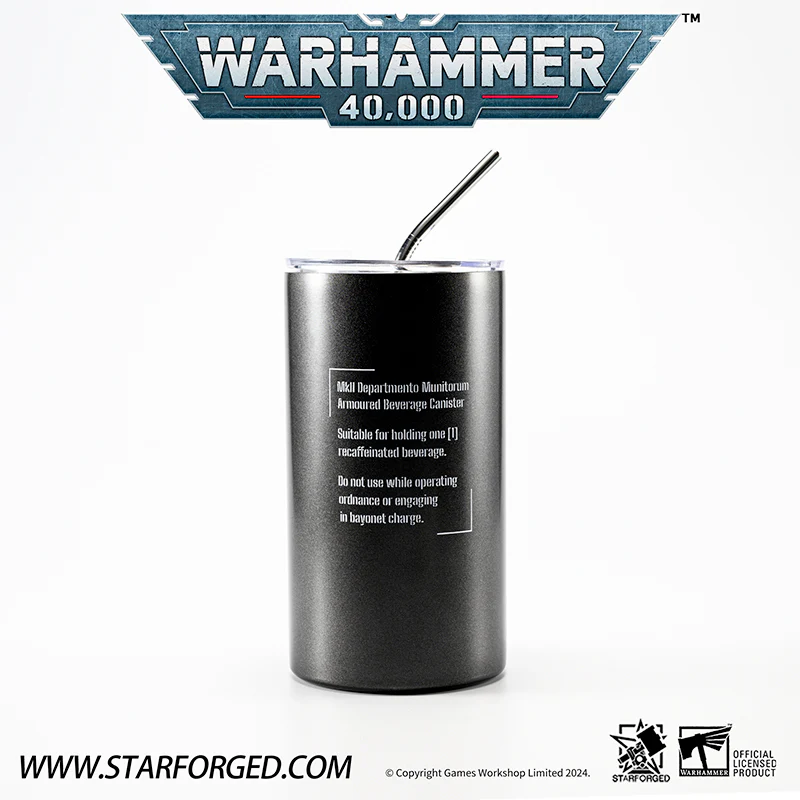 Starforged Warhammer 40K Cadian Recaff Space Marine Astra Militarum Sports Water Bottle Set Other - Image 5