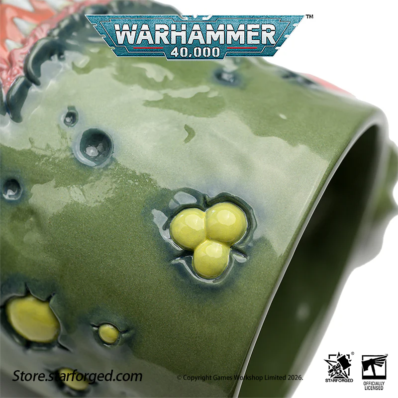 Starforged Warhammer 40K Chaos Gods Dark Gods The Plague Lord Nurgle Pustulent Beverage Mug Cup - Image 10