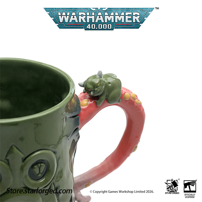 Starforged Warhammer 40K Chaos Gods Dark Gods The Plague Lord Nurgle Pustulent Beverage Mug Cup - Image 11