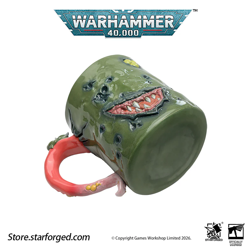 Starforged Warhammer 40K Chaos Gods Dark Gods The Plague Lord Nurgle Pustulent Beverage Mug Cup - Image 13