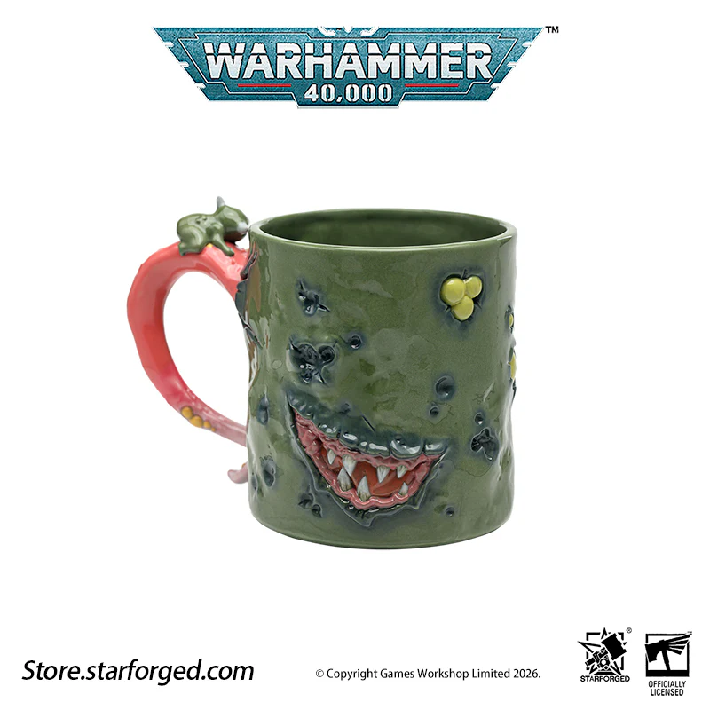 Starforged Warhammer 40K Chaos Gods Dark Gods The Plague Lord Nurgle Pustulent Beverage Mug Cup - Image 15