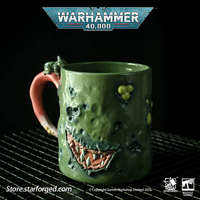 Starforged Warhammer 40K Chaos Gods Dark Gods The Plague Lord Nurgle Pustulent Beverage Mug Cup - Image 2