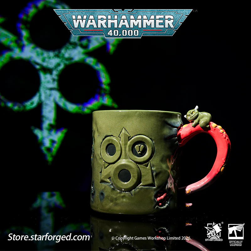 Starforged Warhammer 40K Chaos Gods Dark Gods The Plague Lord Nurgle Pustulent Beverage Mug Cup - Image 6