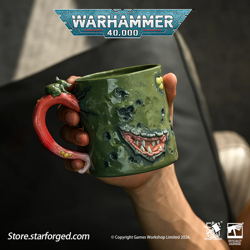 Starforged Warhammer 40K Chaos Gods Dark Gods The Plague Lord Nurgle Pustulent Beverage Mug Cup - Image 7