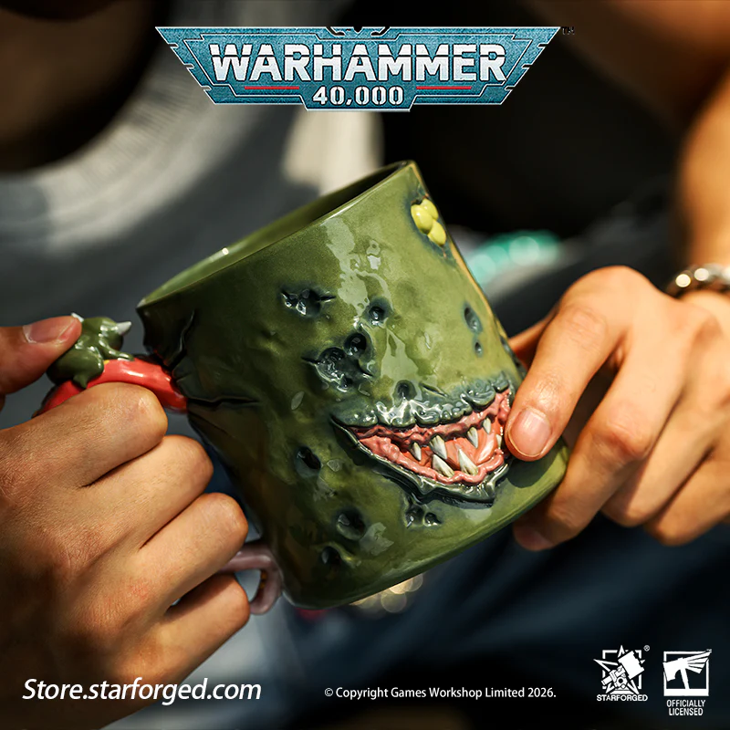 Starforged Warhammer 40K Chaos Gods Dark Gods The Plague Lord Nurgle Pustulent Beverage Mug Cup - Image 9