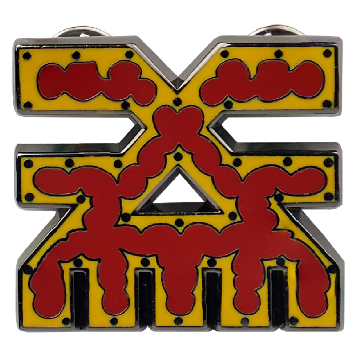 Starforged Warhammer 40K Chaos Sigil of Ruinous Powers Nurgle Khorne Tzeentch Slaanesh Brooch Pin Badge - Image 6