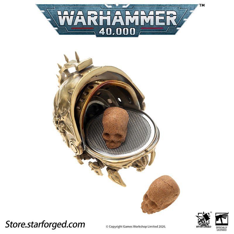 Starforged Warhammer 40K Chaos Space Marines Dark Mechanicum Thurible Incense Burner Men's Fashion Jewelry - Image 14