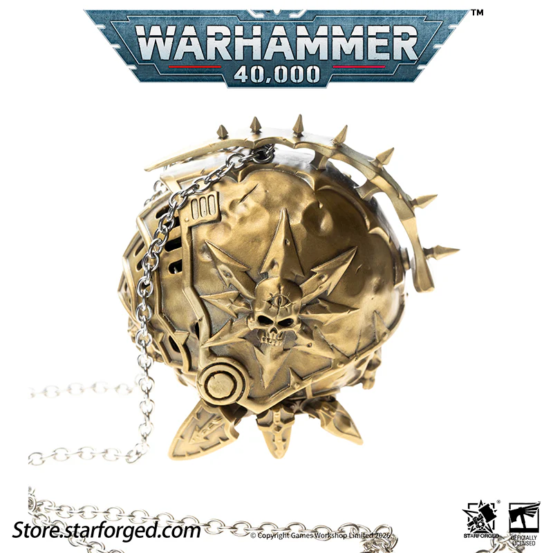 Starforged Warhammer 40K Chaos Space Marines Dark Mechanicum Thurible Incense Burner Men's Fashion Jewelry - Image 18