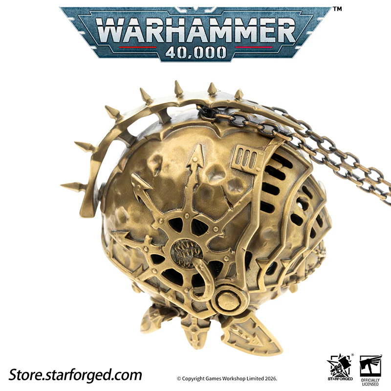 Starforged Warhammer 40K Chaos Space Marines Dark Mechanicum Thurible Incense Burner Men's Fashion Jewelry - Image 19