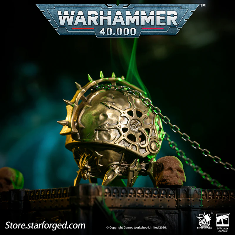 Starforged Warhammer 40K Chaos Space Marines Dark Mechanicum Thurible Incense Burner Men's Fashion Jewelry - Image 2