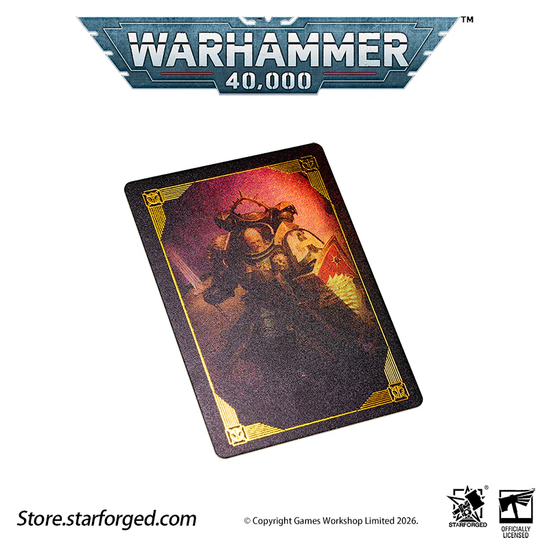 Starforged Warhammer 40K Dark Angel Lion El'Jonson Bronze Bust Seal Wax & Coin Set Other - Image 11