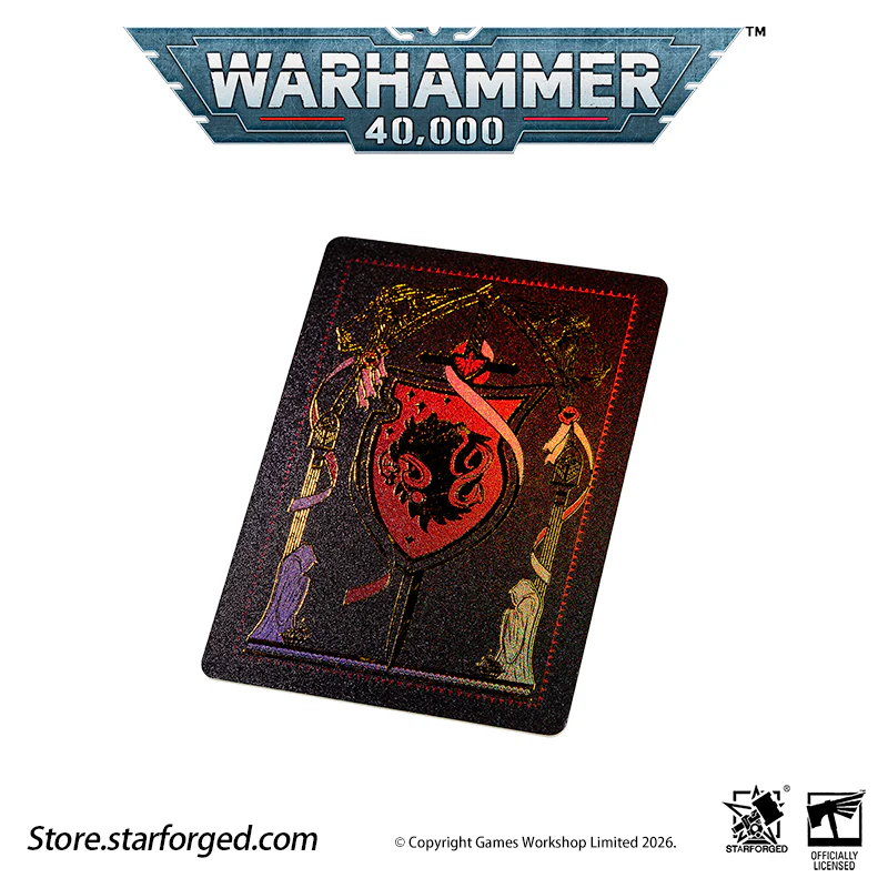 Starforged Warhammer 40K Dark Angel Lion El'Jonson Bronze Bust Seal Wax & Coin Set Other - Image 13
