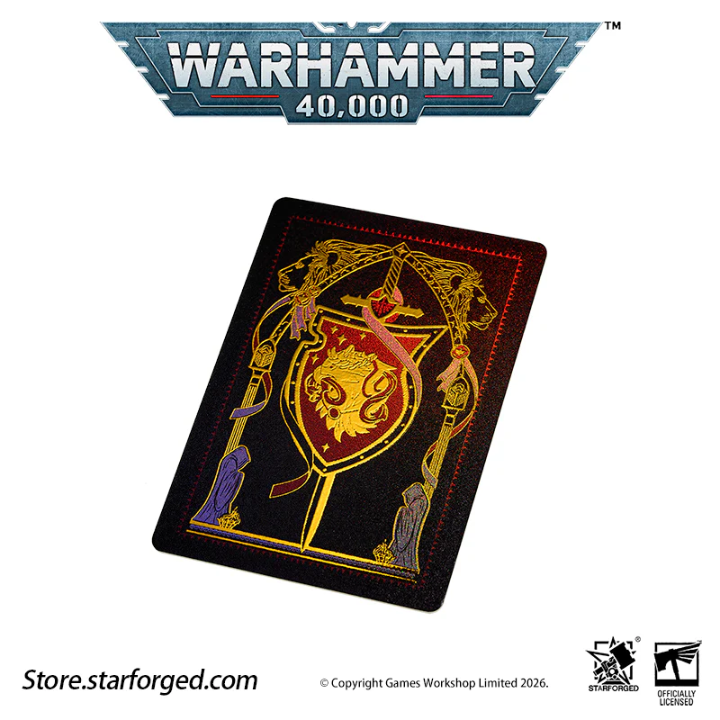 Starforged Warhammer 40K Dark Angel Lion El'Jonson Bronze Bust Seal Wax & Coin Set Other - Image 14