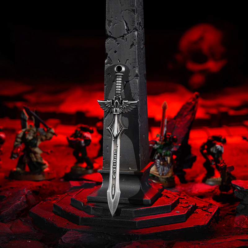 Starforged Warhammer 40K Dark Angels Sword of Caliban 2023 New Men's Keychain Christmas Gift Boyfriend - Image 3