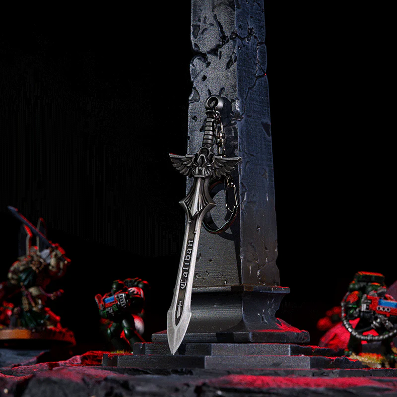 Starforged Warhammer 40K Dark Angels Sword of Caliban 2023 New Men's Keychain Christmas Gift Boyfriend - Image 4