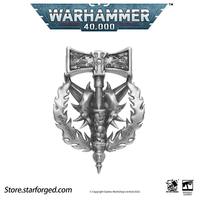 Starforged Warhammer 40K Dawnbringer Salamanders Necklace Pendant Men's Jewelry Birthday Gift - Image 10