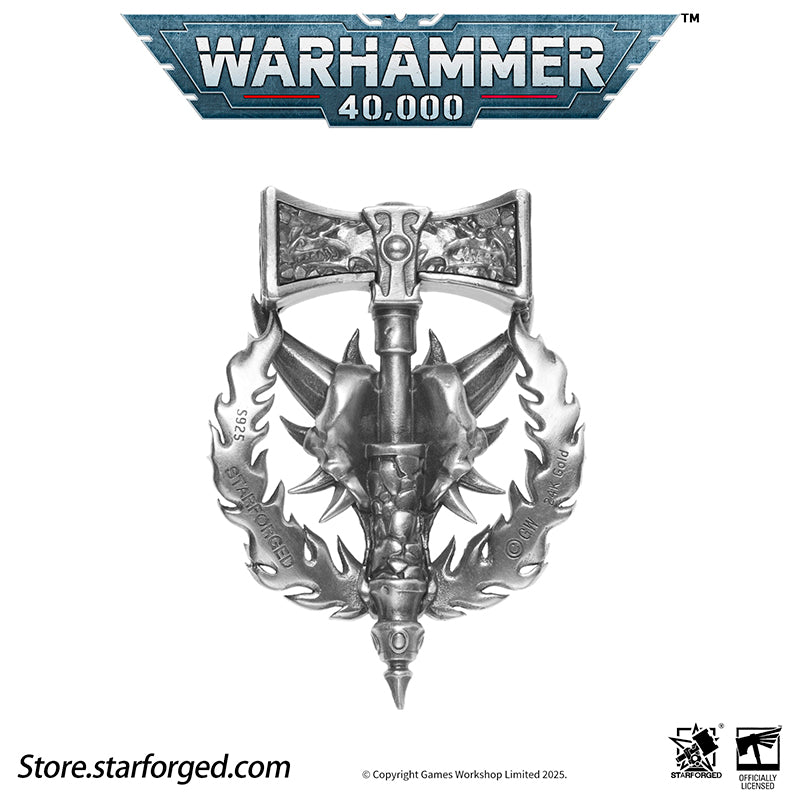 Starforged Warhammer 40K Dawnbringer Salamanders Necklace Pendant Men's Jewelry Birthday Gift - Image 11