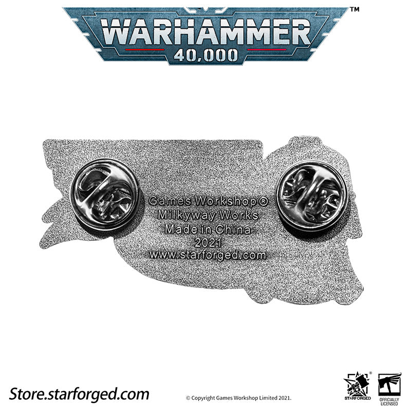 Starforged Warhammer 40K Death Korps of Krieg Pin DKK Commemorative Badge - Image 8