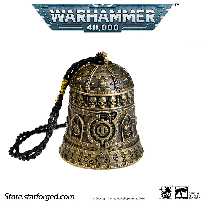 Starforged Warhammer 40K Domination Bell of Ominissah Adeptus Mechanicus Copper Pendant Other - Image 10