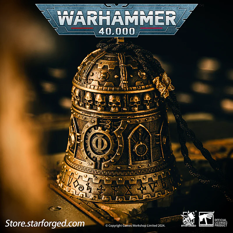 Starforged Warhammer 40K Domination Bell of Ominissah Adeptus Mechanicus Copper Pendant Other - Image 12