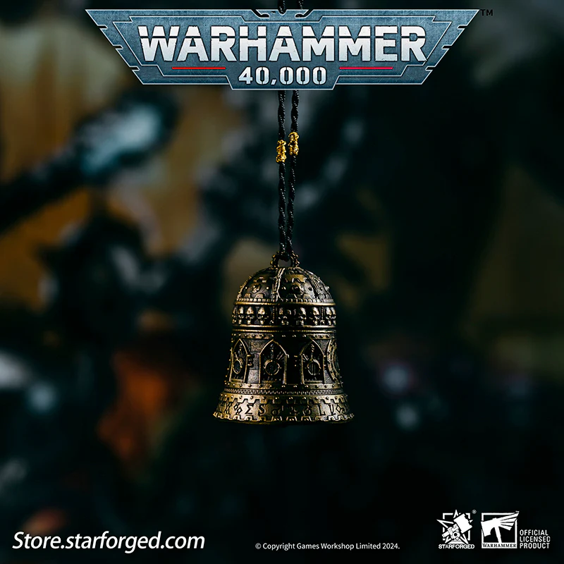 Starforged Warhammer 40K Domination Bell of Ominissah Adeptus Mechanicus Copper Pendant Other - Image 14