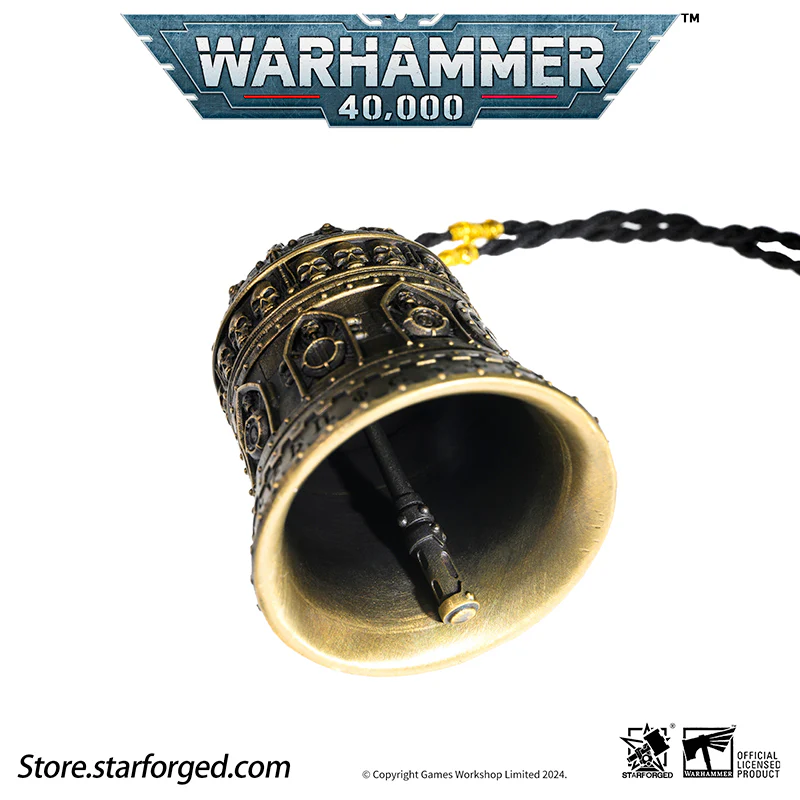 Starforged Warhammer 40K Domination Bell of Ominissah Adeptus Mechanicus Copper Pendant Other - Image 6