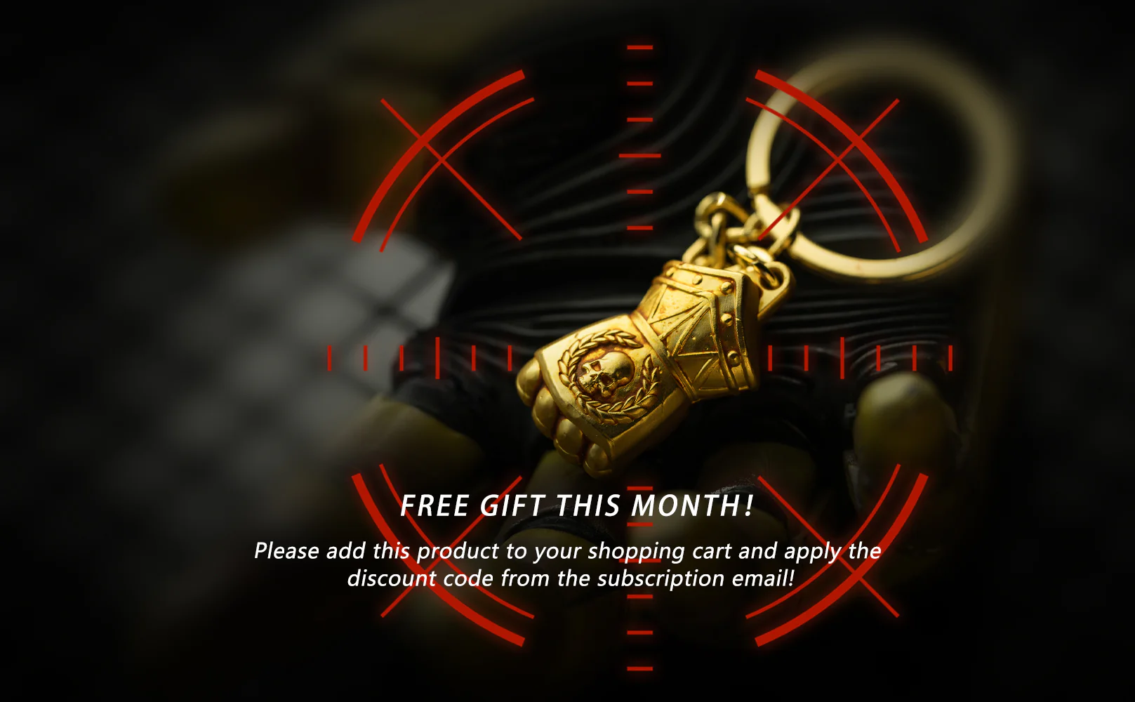Starforged Warhammer 40K Imperial Fists Fist of Dorn Keychain - Image 3