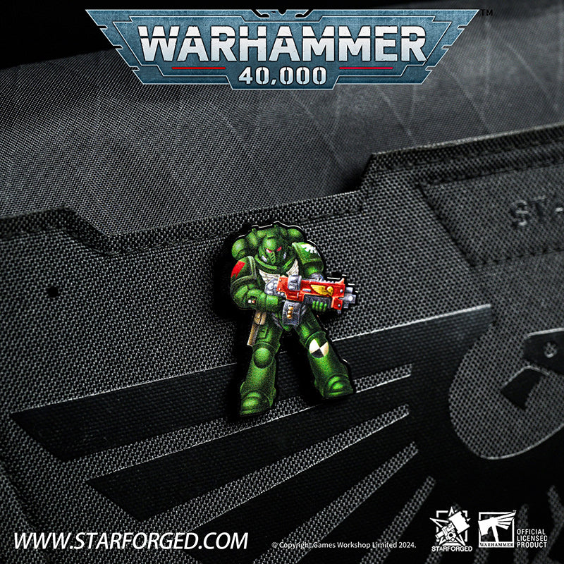 Starforged Warhammer 40K Primaris Space Marines PSM Chapter Pin Badge Refrigerator Magnet Other - Image 10